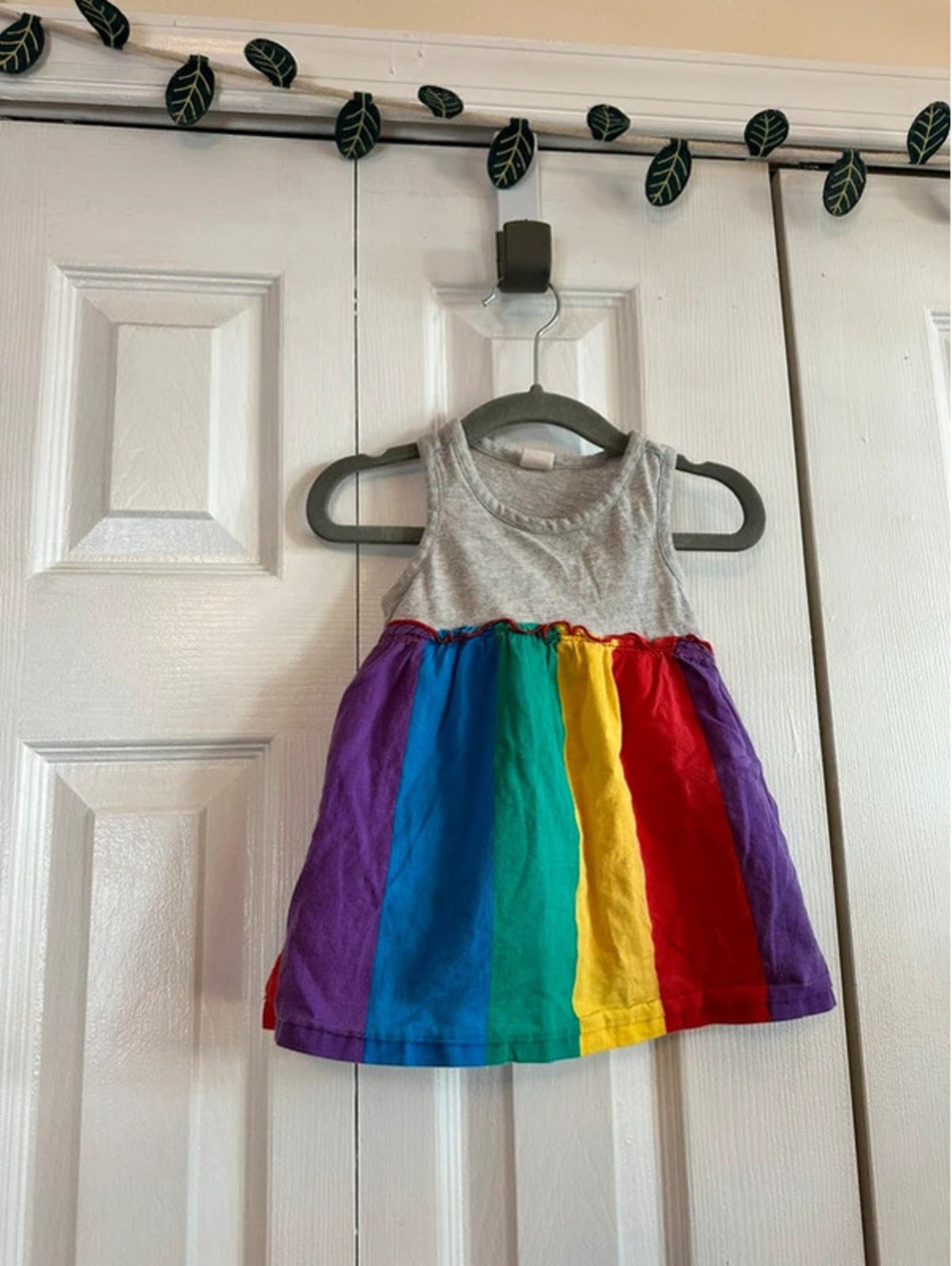 Tucker and Tate rainbow dress, size 6 months